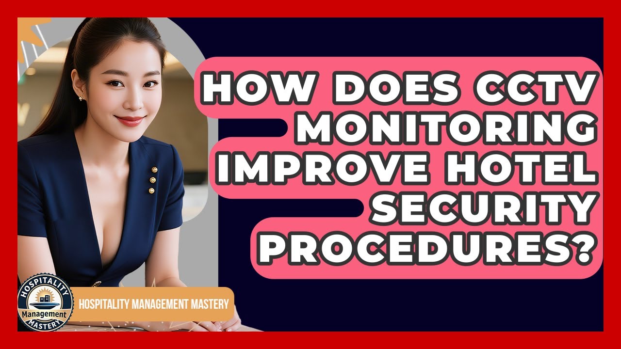 How Does CCTV Monitoring Improve Hotel Security Procedures? - Hospitality Management Mastery