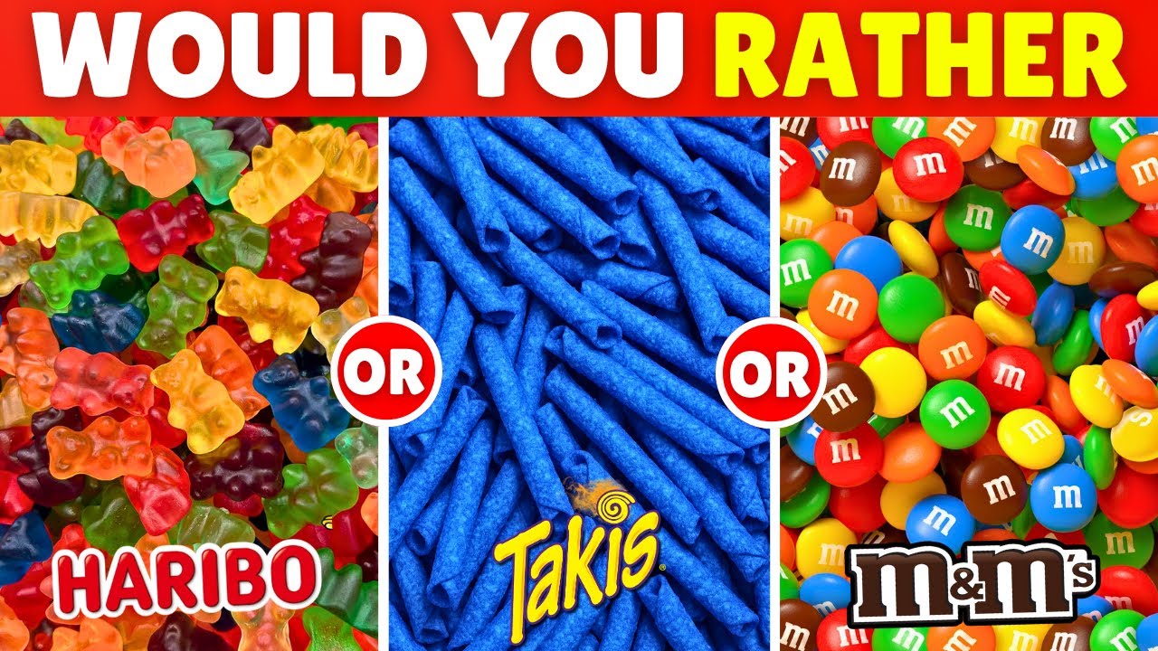 Would You Rather...? ULTIMATE Snacks & Junk Food Edition 🍦🍟🍔 2026 Food Quiz