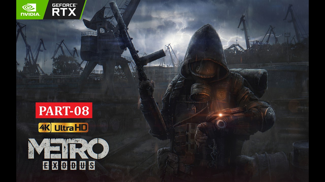 METRO EXODUS Выживание в апокалипсисе 😱ЧАСТЬ-08🔥 4K Ultra Graphics RTX ВКЛ