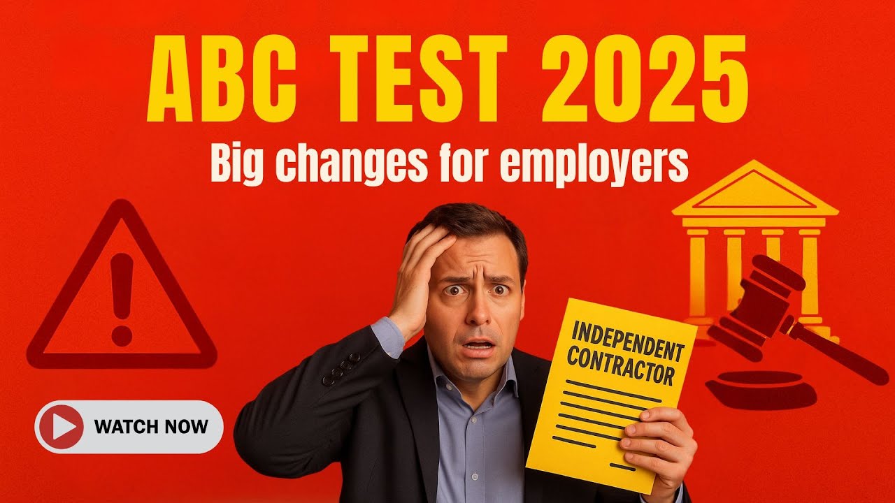The ‘ABC’ independent contractor test is not so easy as 1, 2, 3