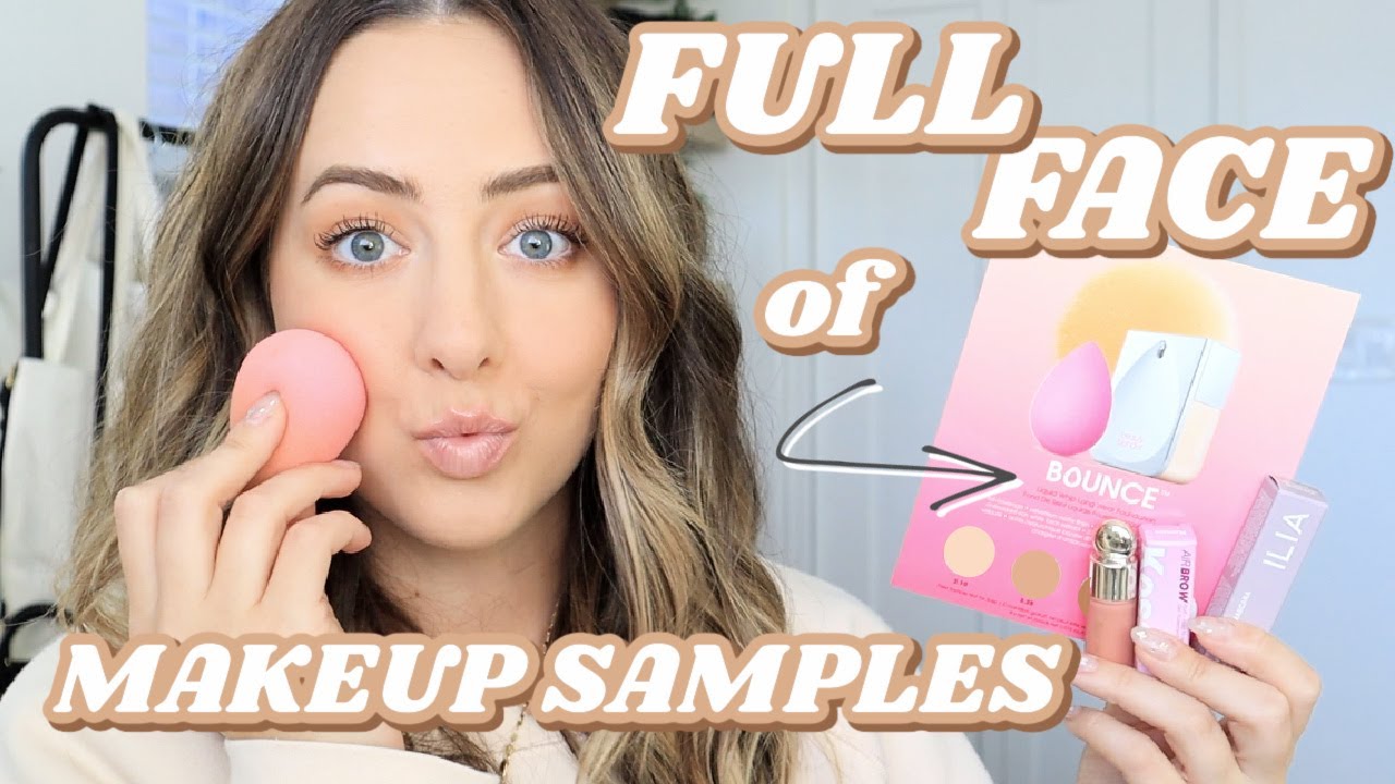 FULL FACE of Makeup SAMPLES!