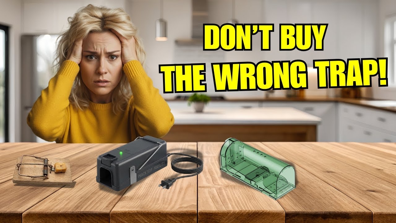 🐭🪤 How to Choose the Right Mouse Trap | Getting Rid of Mice