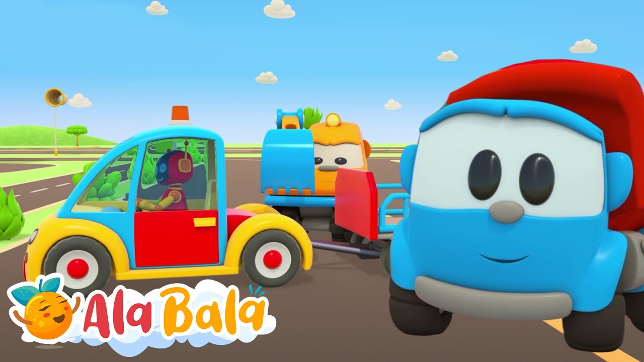 Leo Construiește un Camion pentru Bagaje! ✈️ Aventuri la Aeroport | Desene Animate pentru Copii