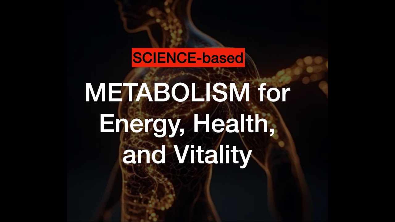Metabolic Health Optimization: A Science-Based Guide to Energy, Longevity, and Vitality