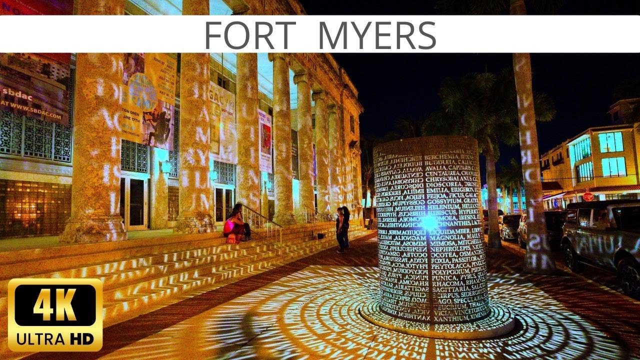 Fort Myers, Florida at Night