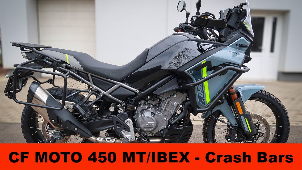 CF Moto 450 MT/IBEX Crash Bars Installation Guide