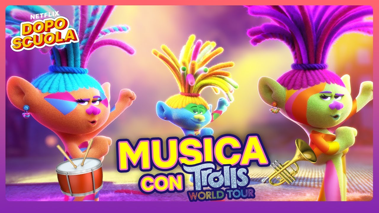 TROLLS WORLD TOUR: LE HIT 🎤🎵 Trolls World Tour | Netflix DOPOSCUOLA