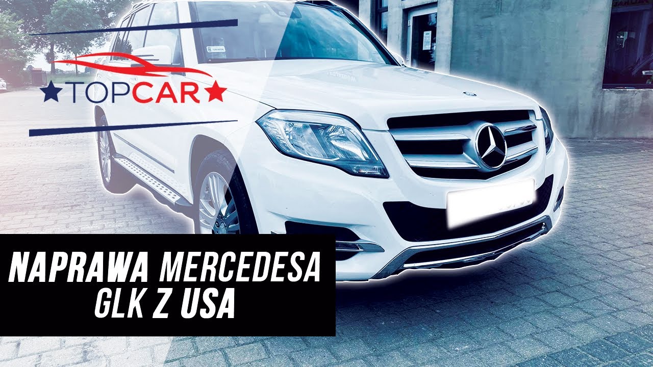 Naprawa Mercedesa GLK z USA!