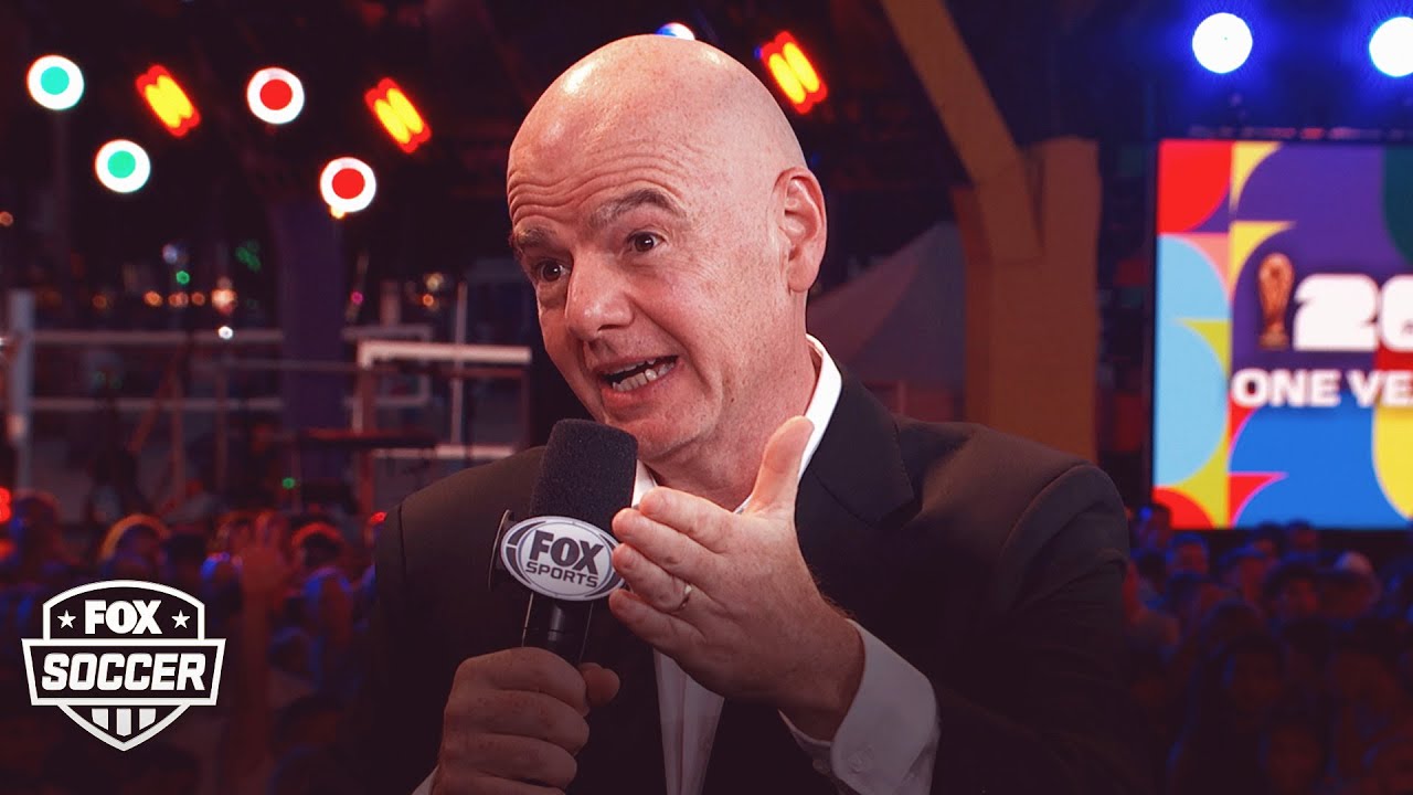 FIFA President Gianni Infantino on 2026 FIFA World Cup, FIFA Club World Cup & more | FOX Soccer