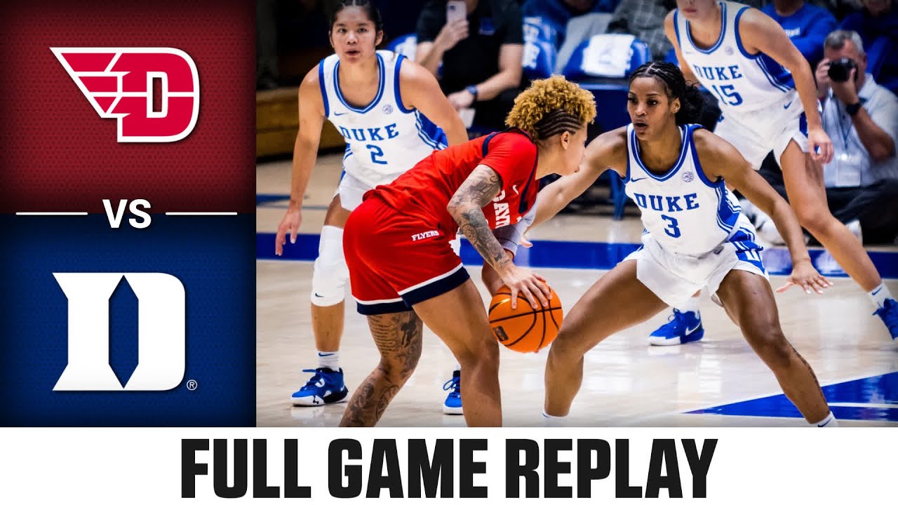 Dayton vs. Duke Full Game Replay | 2024-25 ACC Women’s Basketball