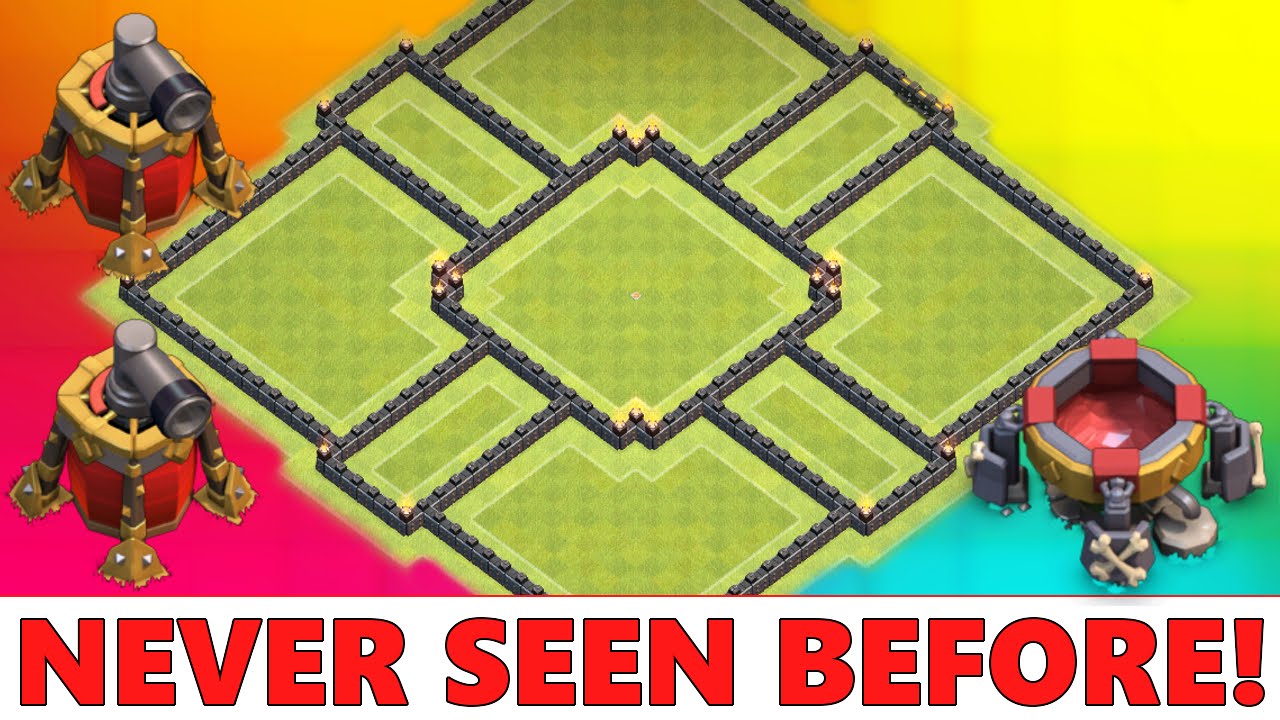 BEST TOWN HALL 9 (TH9) TROPHY BASE DEFENSE! ANTI GIANT HEALER, ANTI AIR, ANTI GOWIPE | CoC 2015