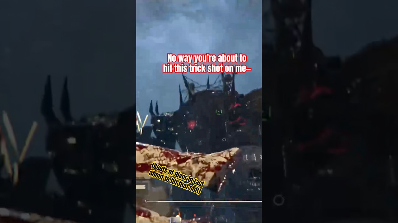 The bots STILL don&rsquo;t know what to do against the Railgun in Helldivers 2