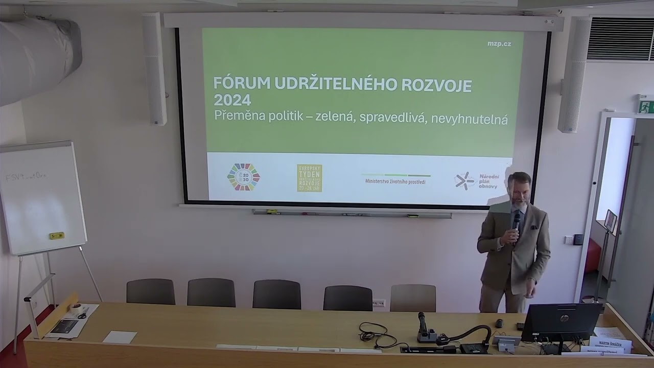Fórum udržitelného rozvoje 19. 9. 2024