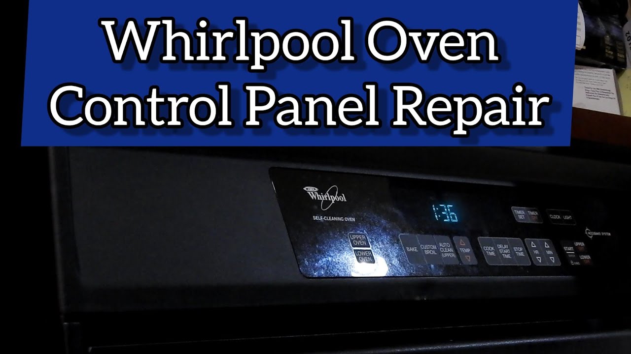 Духовка Whirlpool: Исправление панели управления
