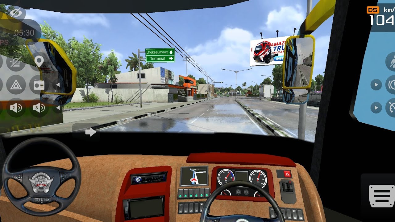 Bus Simulator : Ultimate - Mobile GamePlay | Drive the Mercedes Benz Tourrider Business Bus in Rani