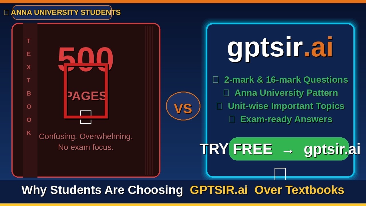 Why Anna University Students Are Ditching Textbooks for GPTSIR.ai! 📈