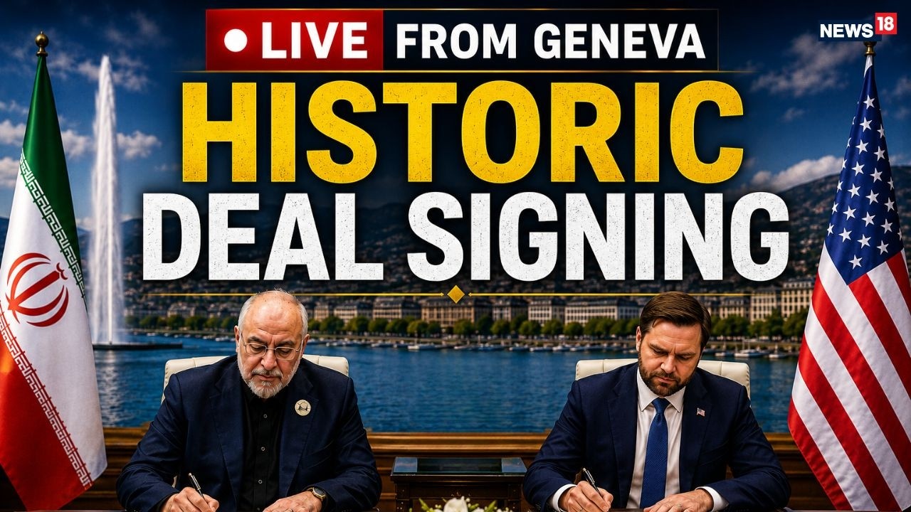 US&ndash;Iran Peace Deal LIVE- Geneva Signing Update | Pakistan To Host Talks, Trump's Reaction | N18G