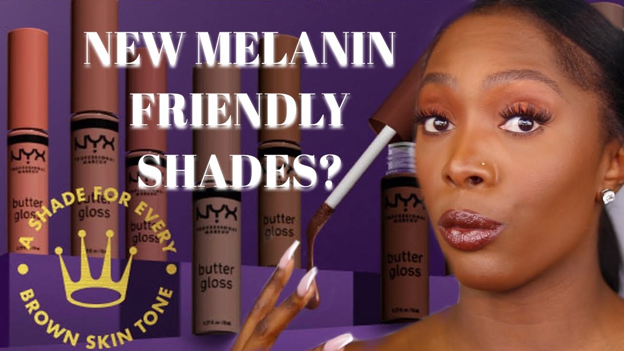 NEW NYX BUTTER GLOSS SWATCHES | CINNAMON ROLL IS BACK?! | thefashionceesta
