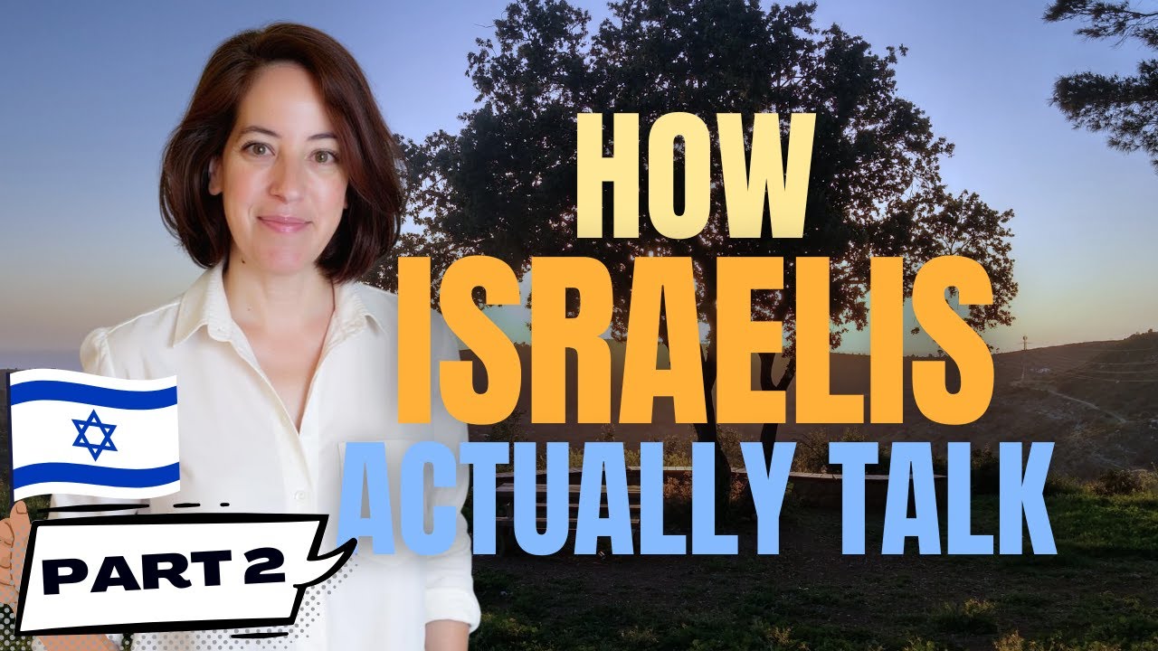 [PART 2] Learn 22 Israeli Words You NEED!