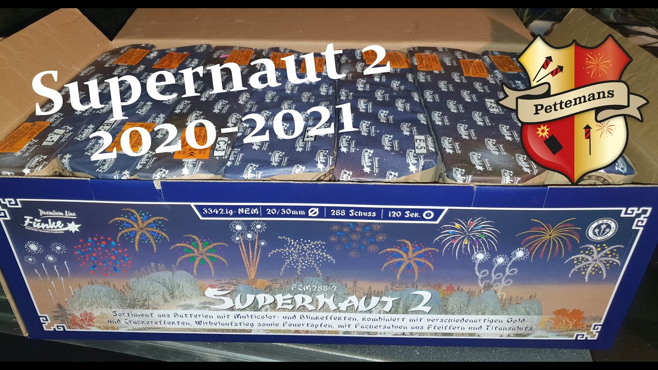 Funke Supernaut 2 - 288 shots  2020-2021 Funke Fireworks