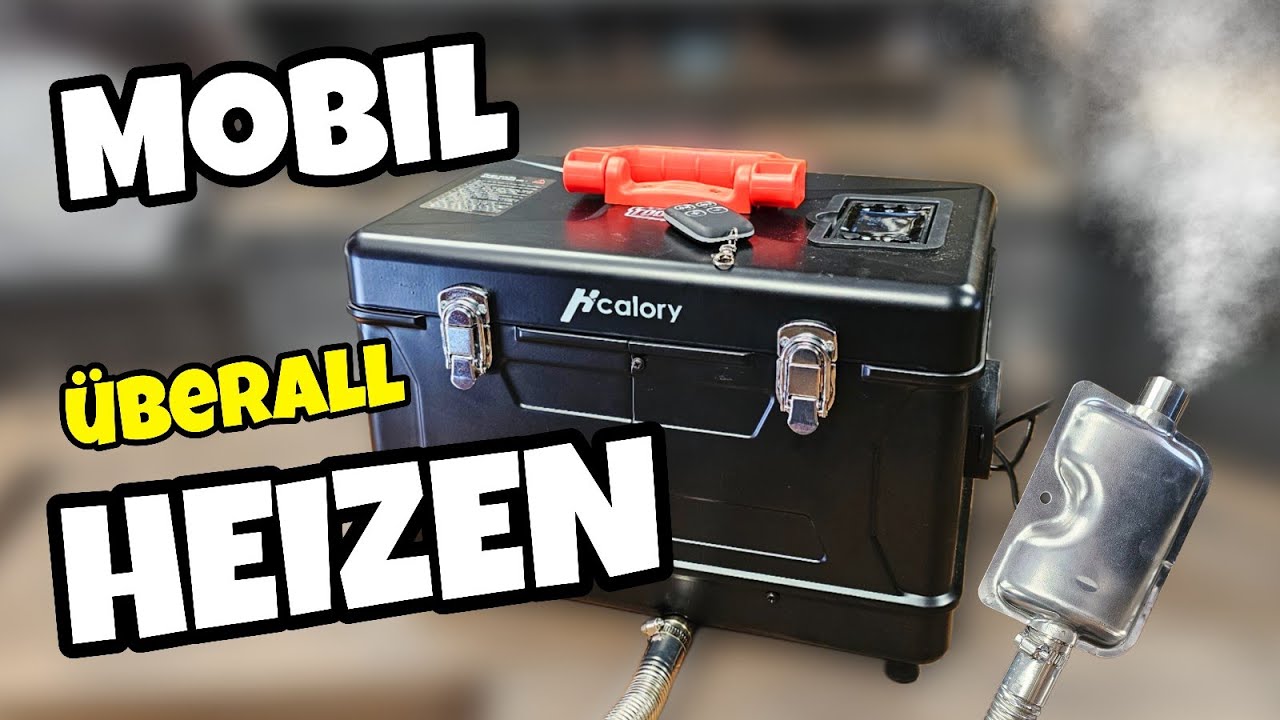 Schluss mit BASTELN! Diese Diesel HEIZUNG ist GENIAL! Mobil, Sparsam, Autark. Hcalory TC2s