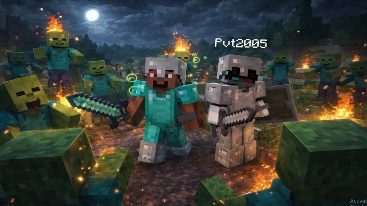 بدينا اقوى سيرفر ماين كرافت 🤩 مغامرات أسطورية وفايتات ⚔️ أشياء جنونية معه شباب بح 🤣 Minecraft