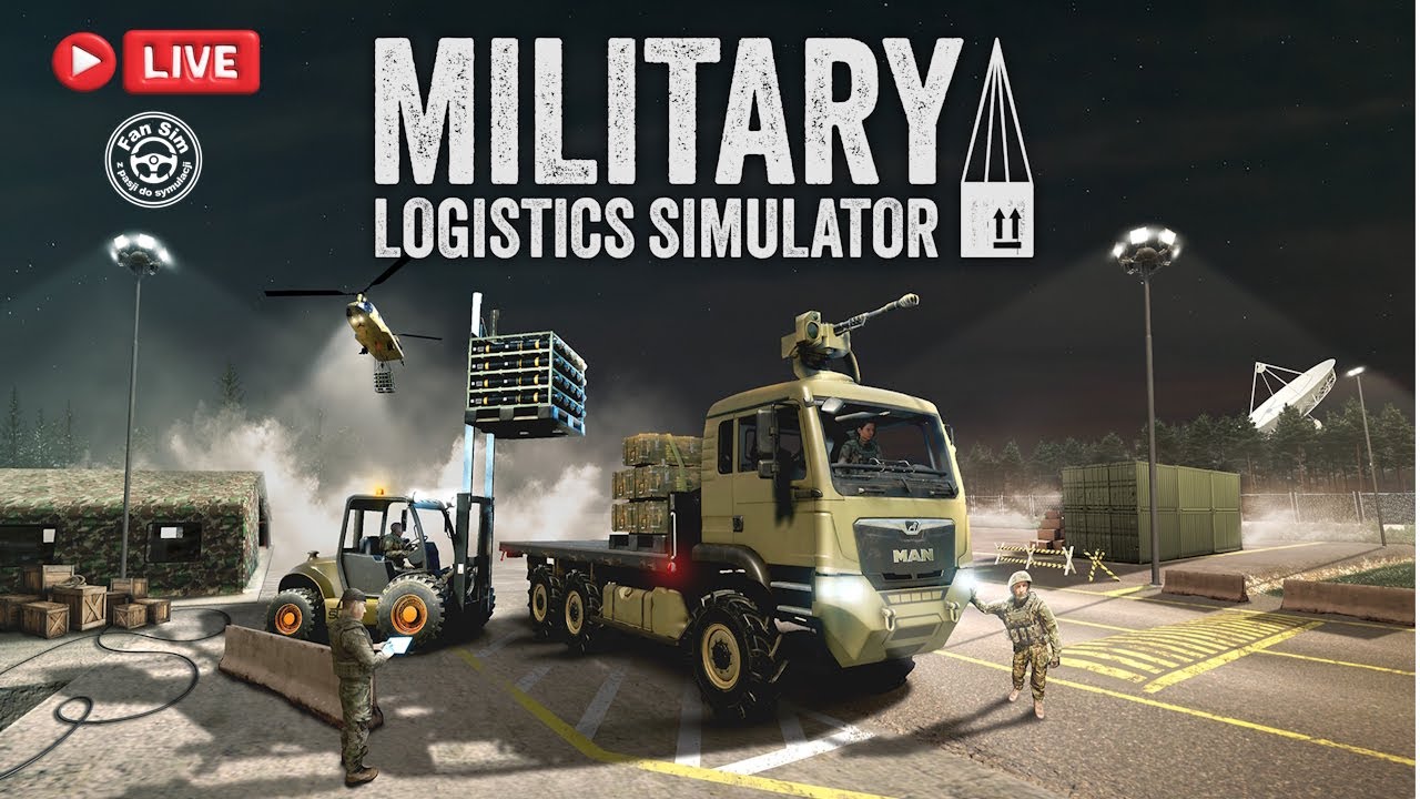 Military Logistics Simulator PL I Symulator Logistiki Wojskowej - Pierwsze Spojrzenie