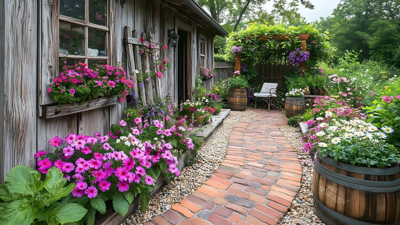 2025 Farmhouse Garden Ideas - How to Turn a Small Backyard into a Beautiful Garden on a Budget