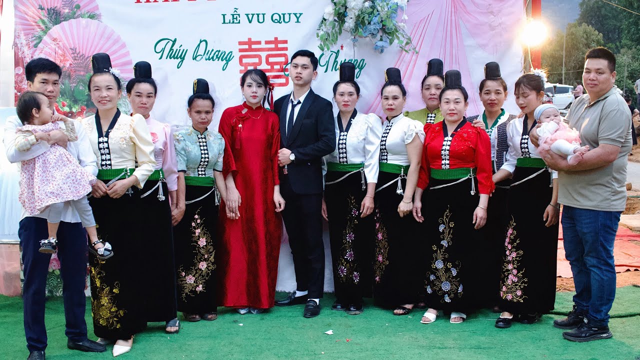 Lễ vu quy THUÝ DƯƠNG - ANH THƯƠNG phiêng nỏng xã Mường lầm  - Sơn La 