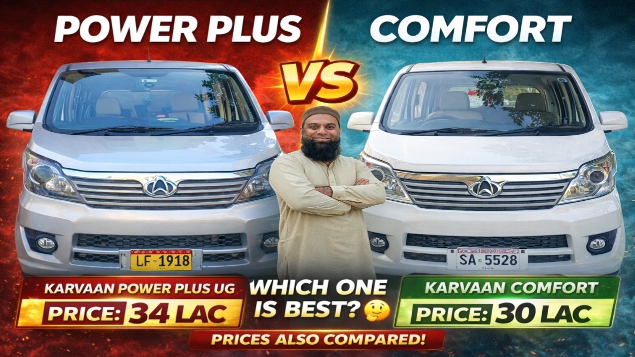 Karvaan Power Plus UG vs Comfort 2026 | Full Comparison | Latest Prices | Changan Master Motor #vlog