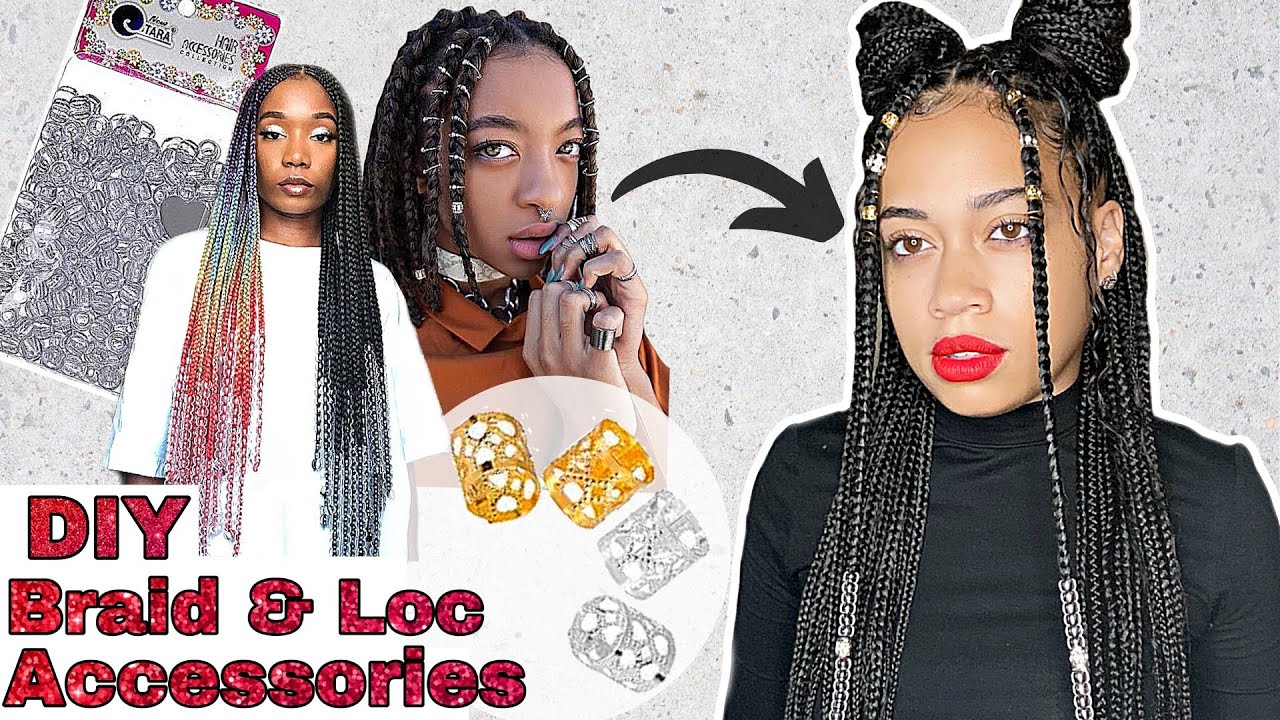 Knotless Box Braid & Loc Hair Jewelry, Accessories, & Beads | Customize Your Knotless Braids With Me