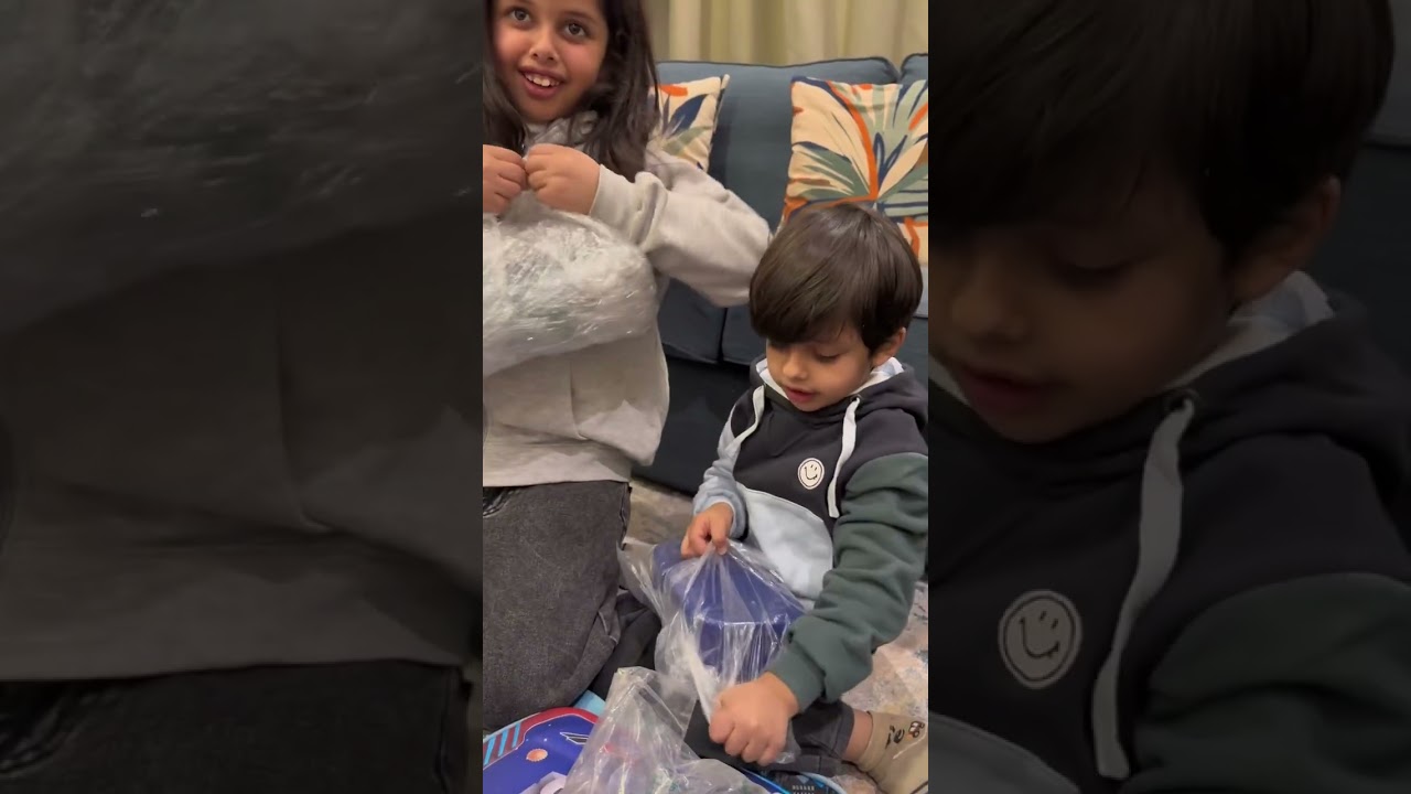 شنطة بدر وصلت 😍🎒