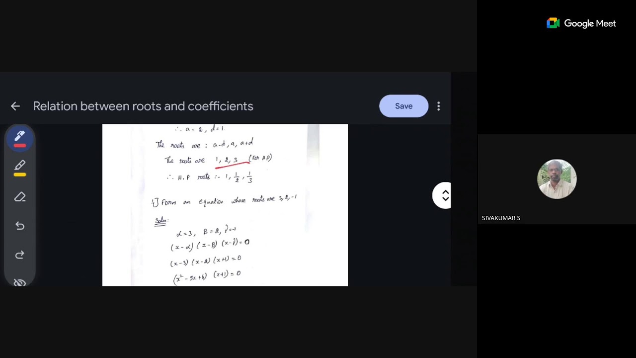 Polynomial equation  ii) Imaginary and irrational roots - UG TRB Maths 2