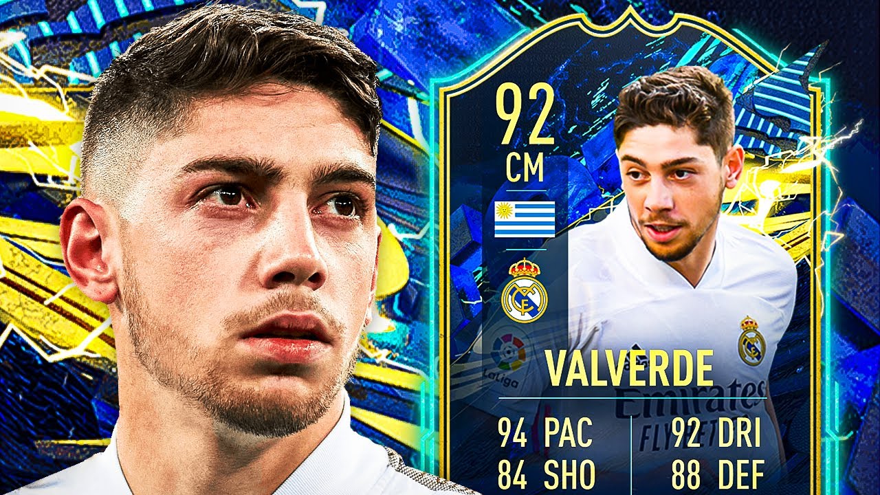 THE COMPLETE MIDFIELDER! 🤩 92 TOTS VALVERDE PLAYER REVIEW! - FIFA 21 Ultimate Team