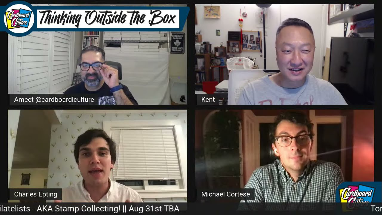 Cardboard Culture Ep. #31 || Michael Cortese & Charles Epting || Conversations with Philatelists ||