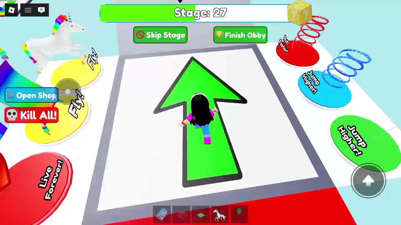 Giga easy obby | stage 1 ➡️ 60 | roblox