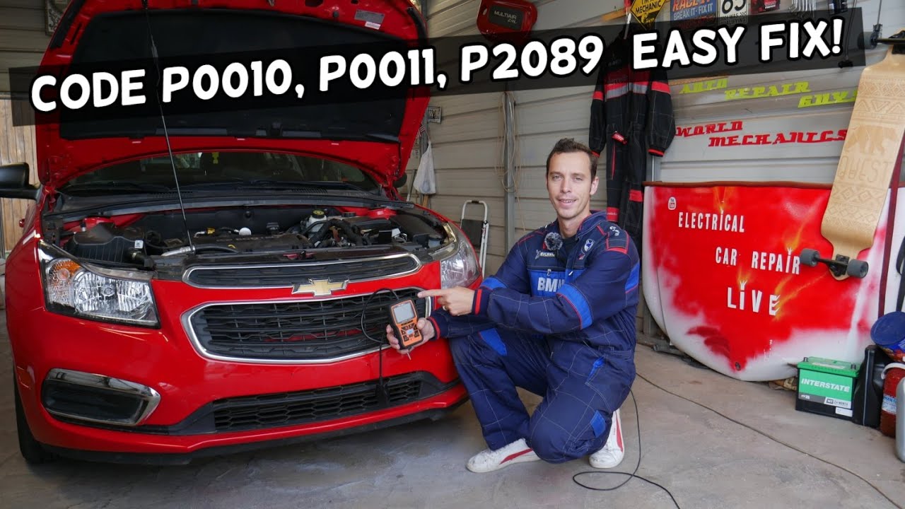 FIX CODE P0010 P0011 P2089 CAMSHAFT POSITION ACTUATOR CHEVY, CHEVROLET, BUICK, GMC, CADILLAC