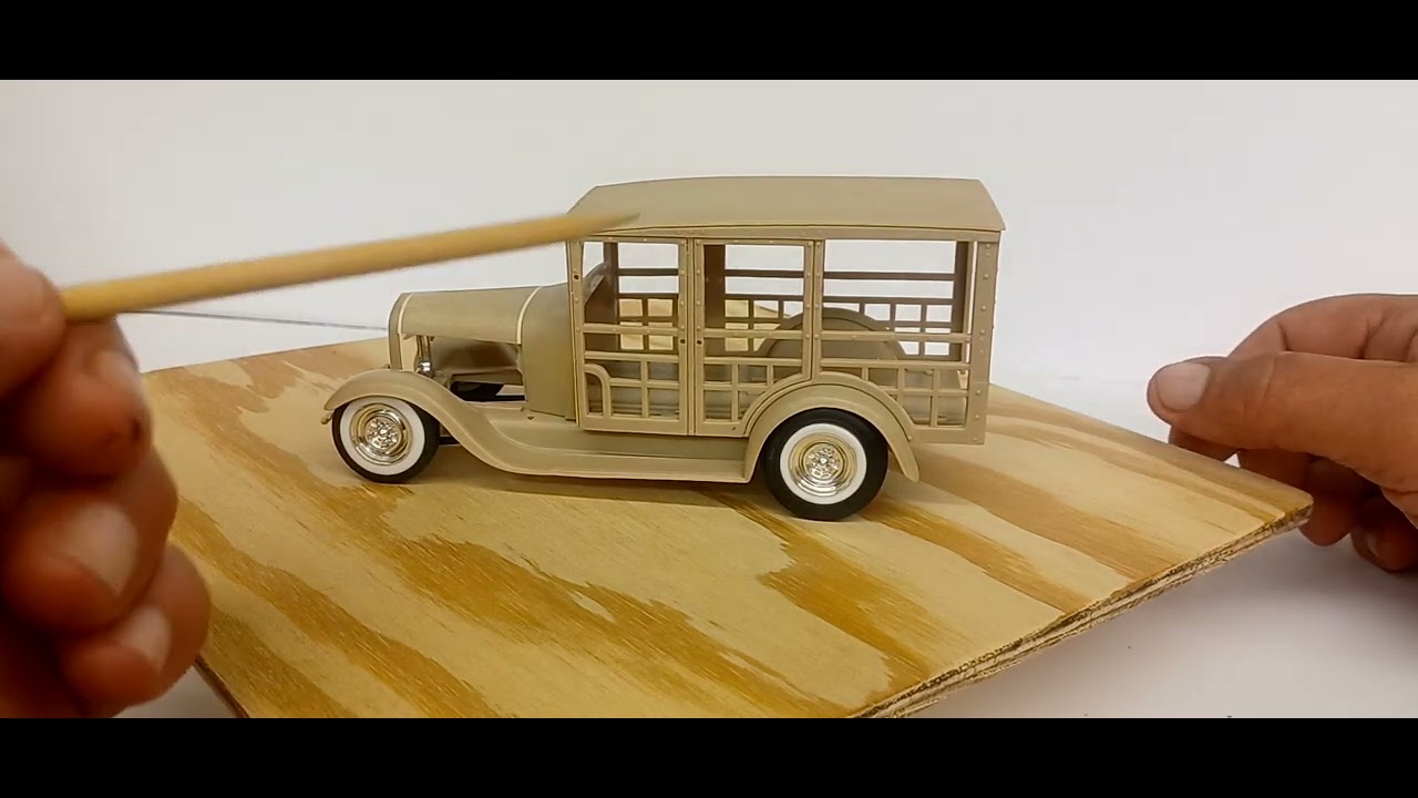 Here's another stalled project. AMTs 29 Ford woody/pick kit. 1987 issue