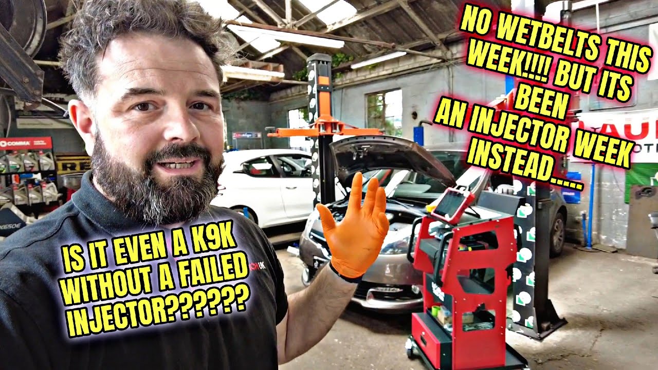 RENAULT 1.5DCI INJECTOR REPLACEMENT!! IT'S BEEN A WEEK OF INJECTORS FOR ME INSTEAD OF WETBELTS.....
