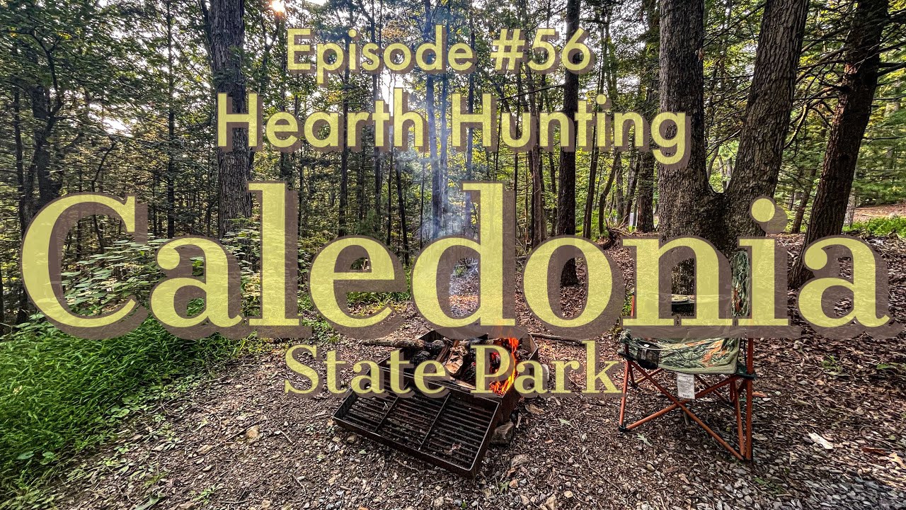 Hunting for OLD 1800's hearths! Caledonia State Park!