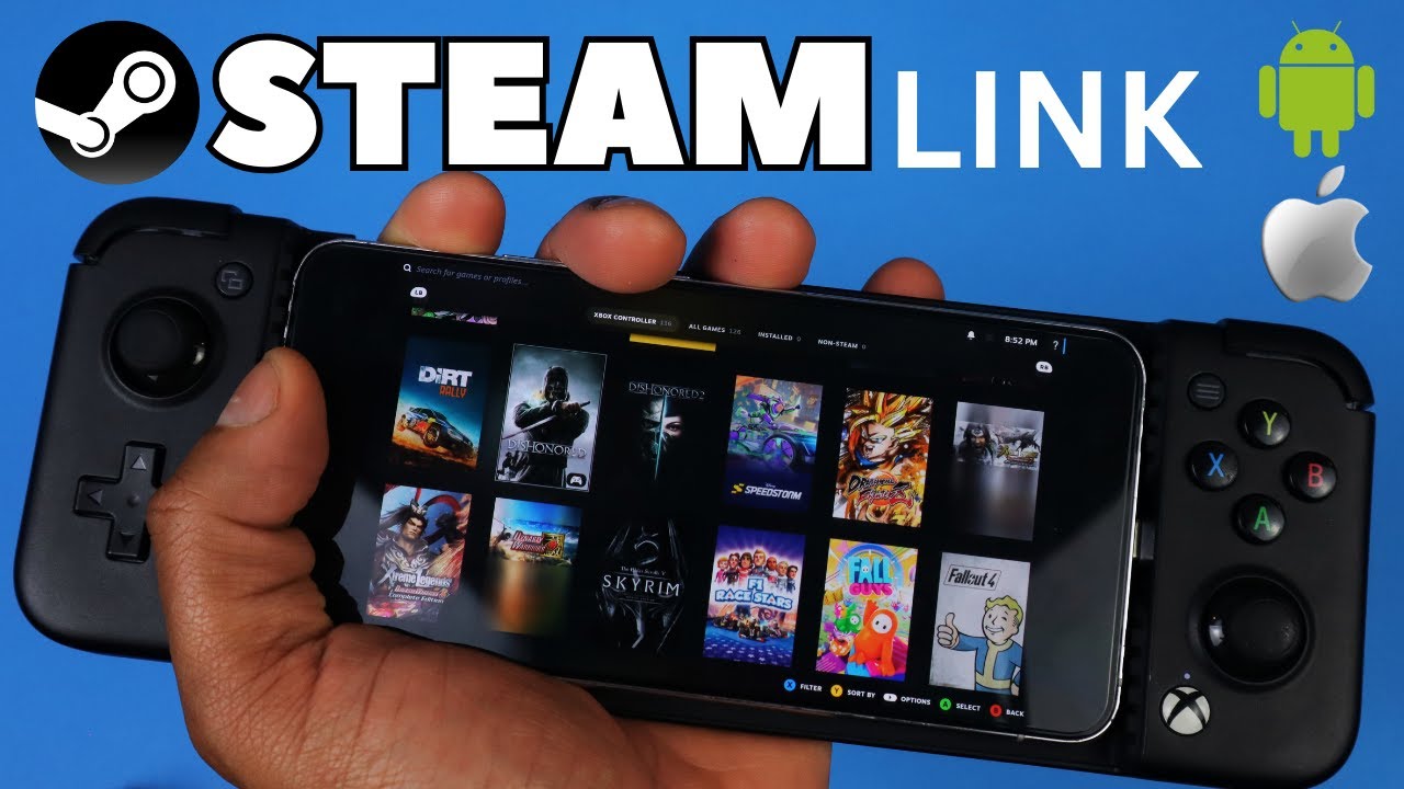 Как играть в игры STEAM на телефоне