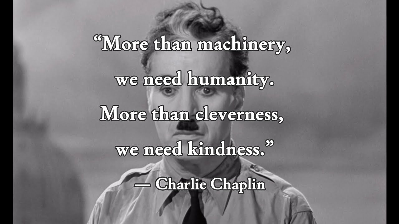 Charlie Chaplin — The Great Dictator (1940)