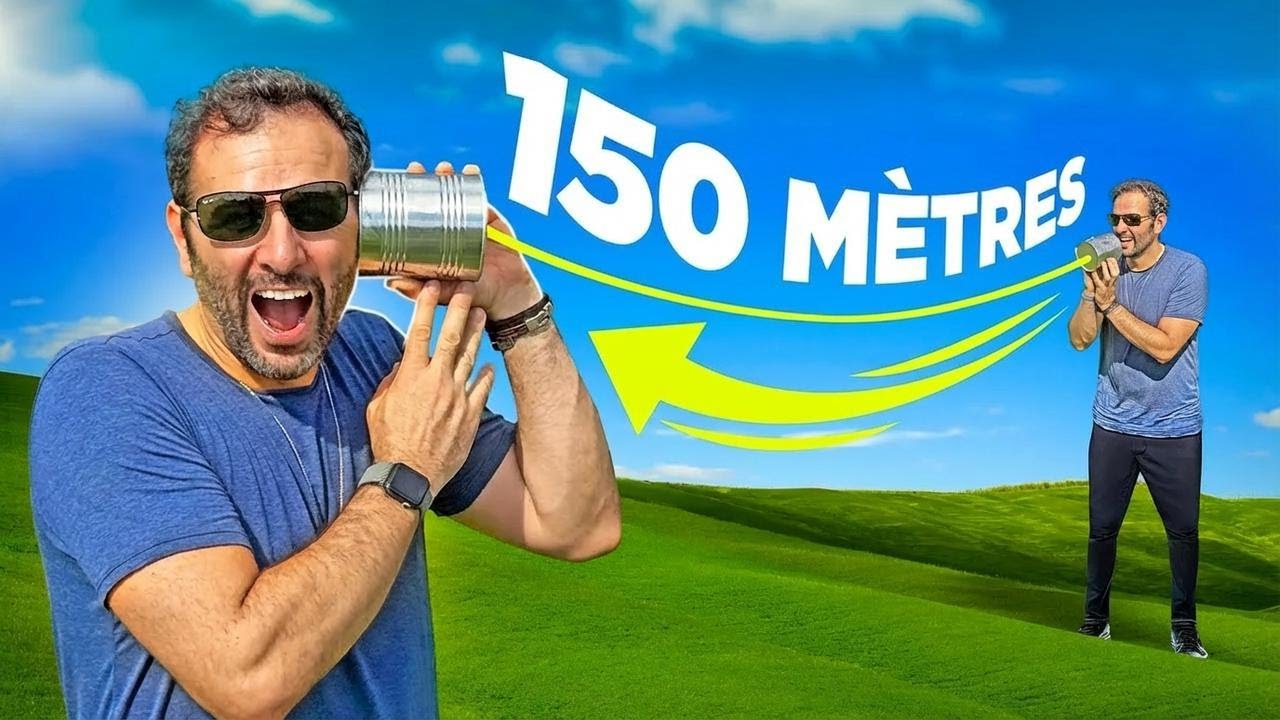 Jusqu’où peut aller un téléphone en boîte de conserve ? On repousse les limites !