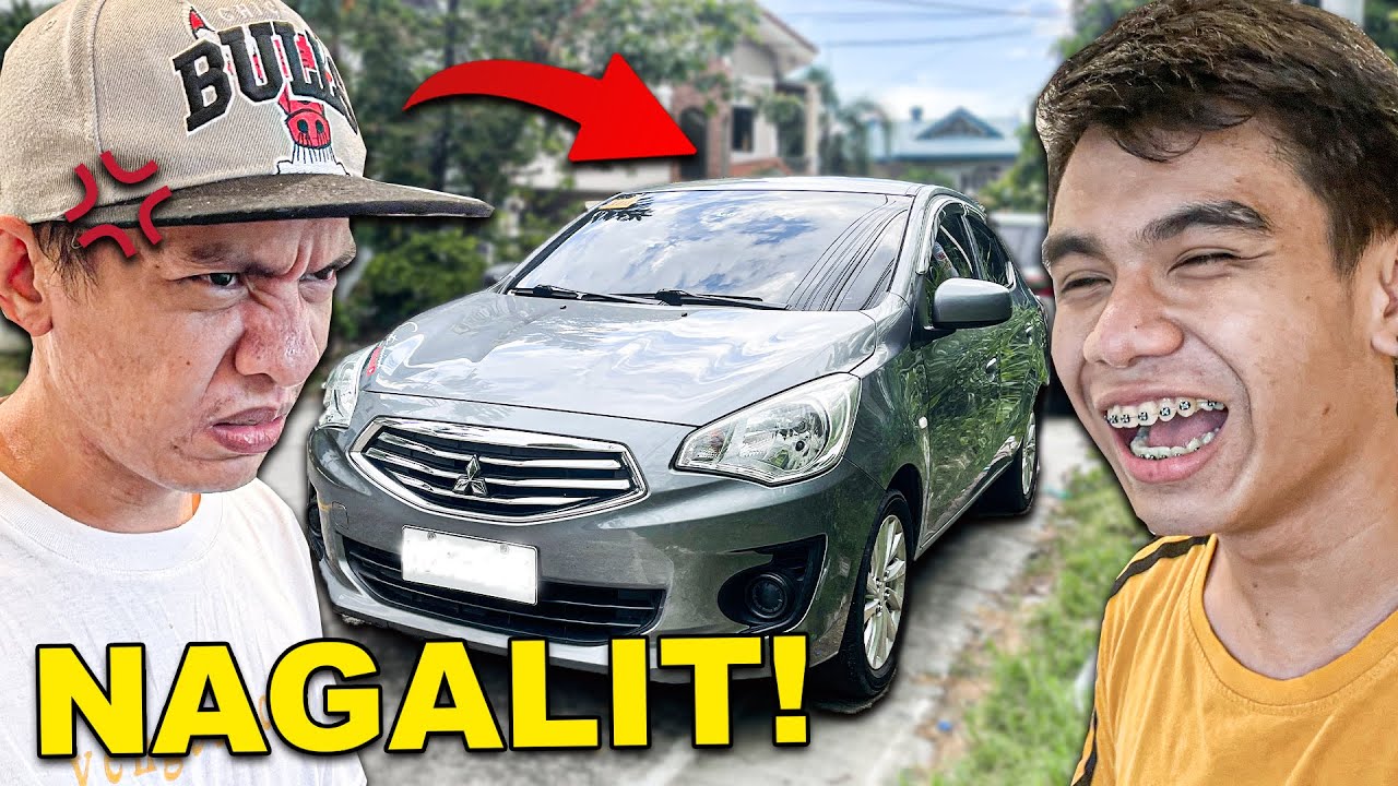 TINAKAS ko ang KOTSE ni @tonibanks  | MUNTIK NAKO MA *Aksidente*