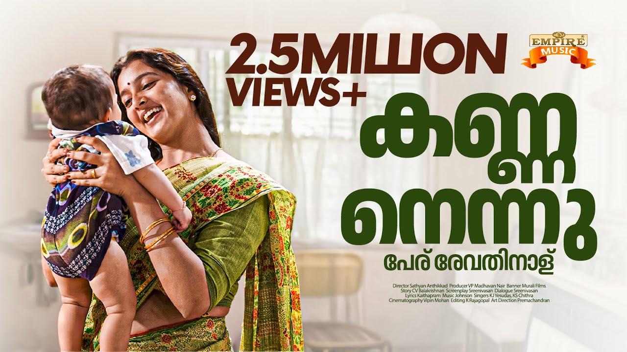 Kannanennu Peru | Irattakkuttikalude Achan Movie Song | Kaithapram | Johnson | KS Chithra