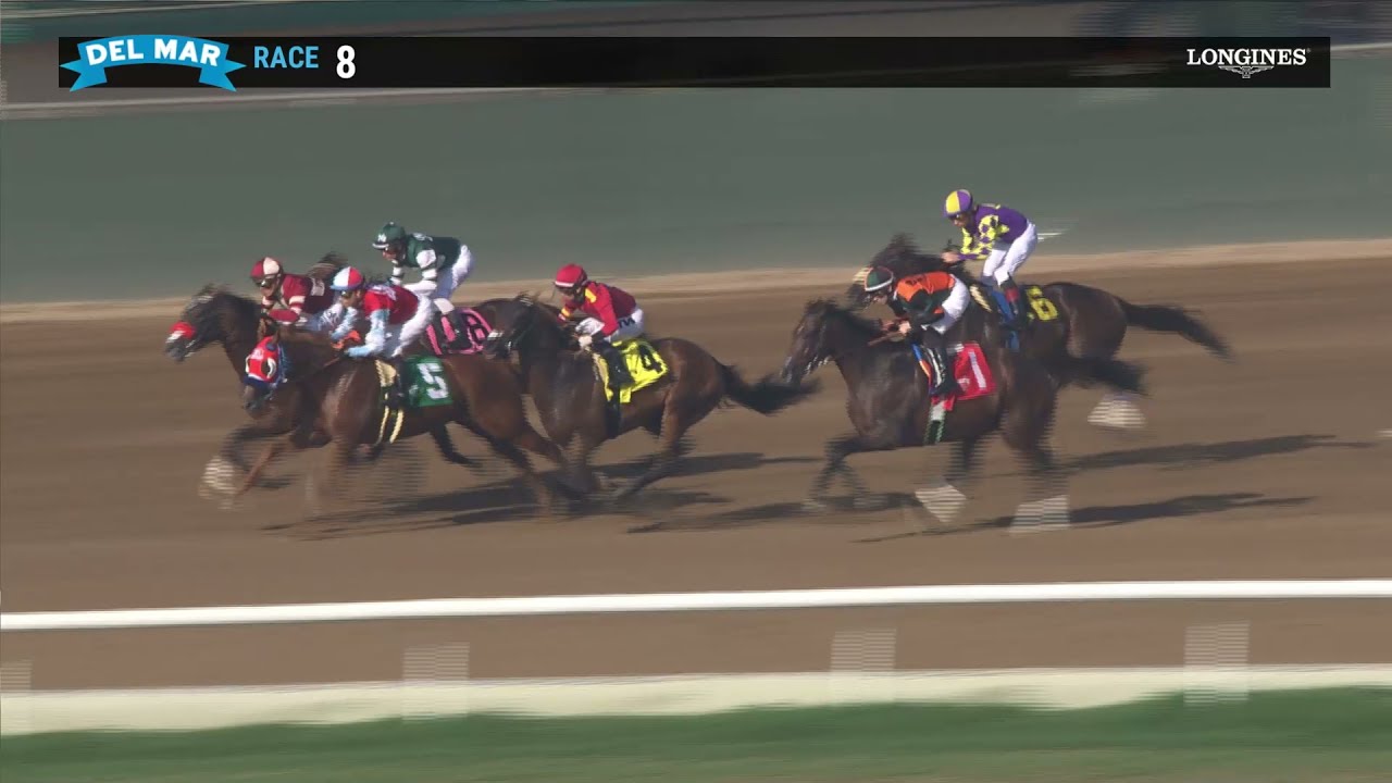 Flightline wins race 8 at Del Mar 9/5/21
