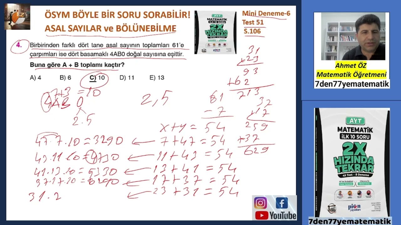 ÖSYM BÖYLE BİR SORU SORABİLİR-23