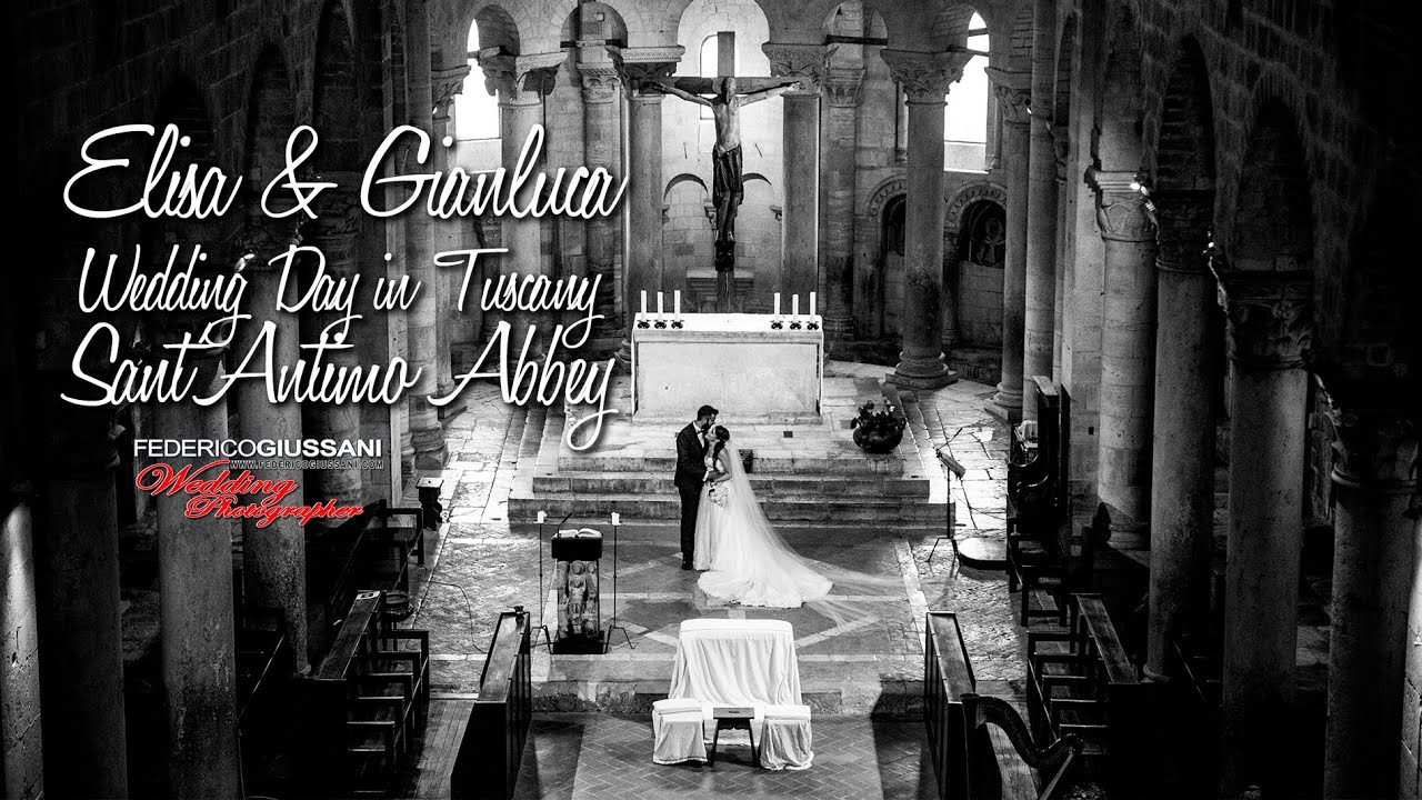 Elisa & Gianluca Wedding Day | Abbazia di San'Antimo | Castello di Velona | Federico Giussani Photo