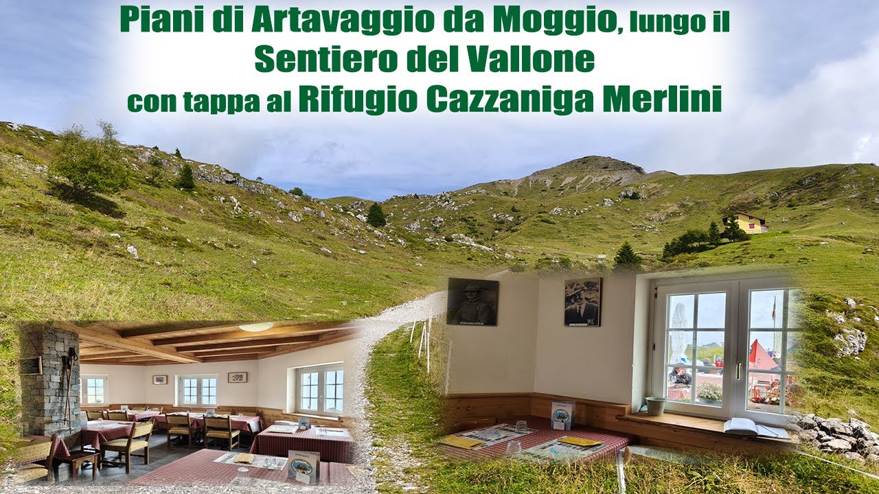 🚶⛰️Rifugio Cazzaniga Merlini ai Piani di Artavaggio da Moggio (Lc), lungo il 