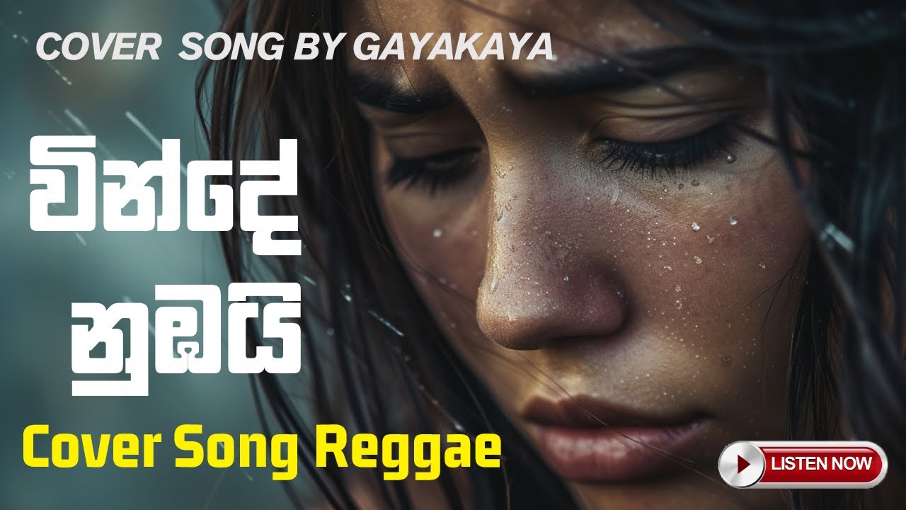 Vinde Nubai Adare | වින්දේ නුඹයි ආදරේ Cover by Gayakaya - Reggae Fusion / Island Vibe (Chill වෙන්න)